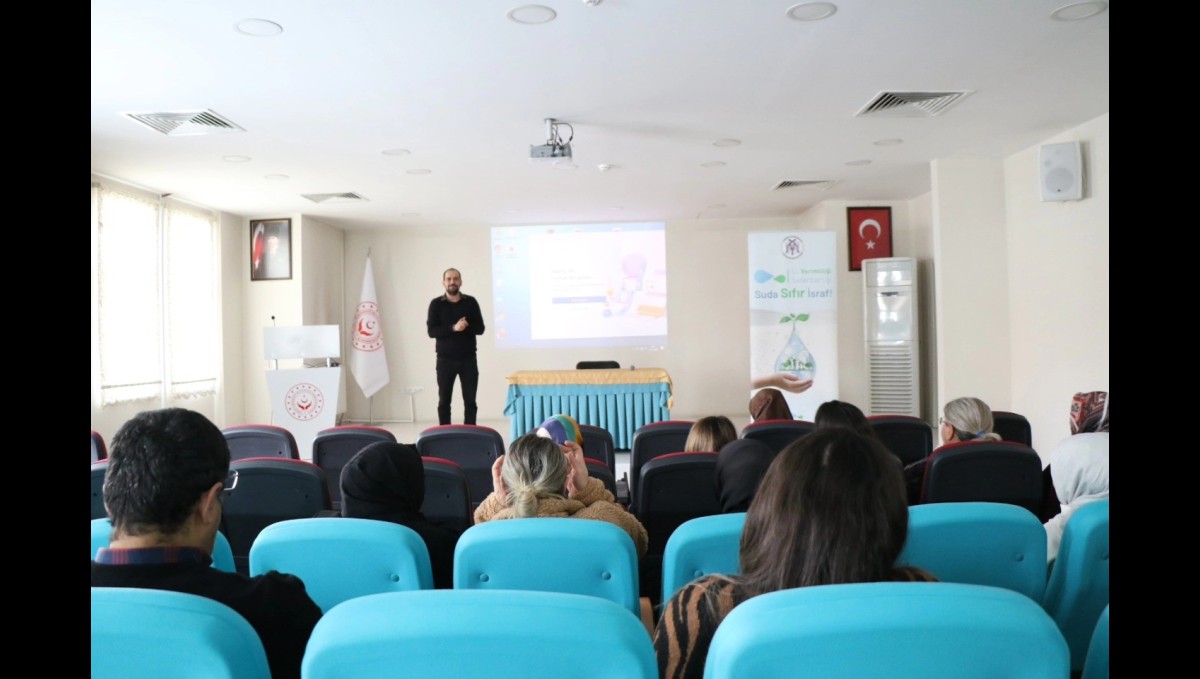 Su verimliliği ve su tasarrufunun önemi anlatıldı