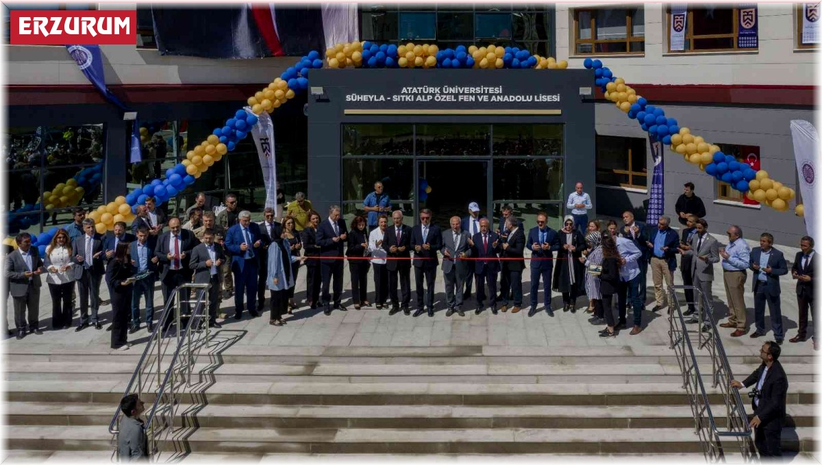 Süheyla-Sıtkı Alp Fen ve Anadolu Lisesi'nin açılışı düzenlenen törenle gerçekleşti