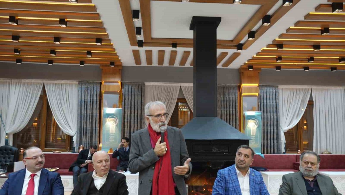 Süleyman Gündüz, Erzurum TDED Şubesi İrfan Meclisi'ne misafir oldu