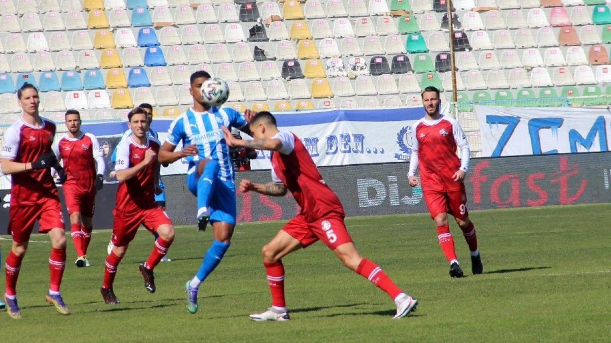 Süper Lig: BB Erzurumspor: 1 - Fatih Karagümrük: 1 (İlk yarı)