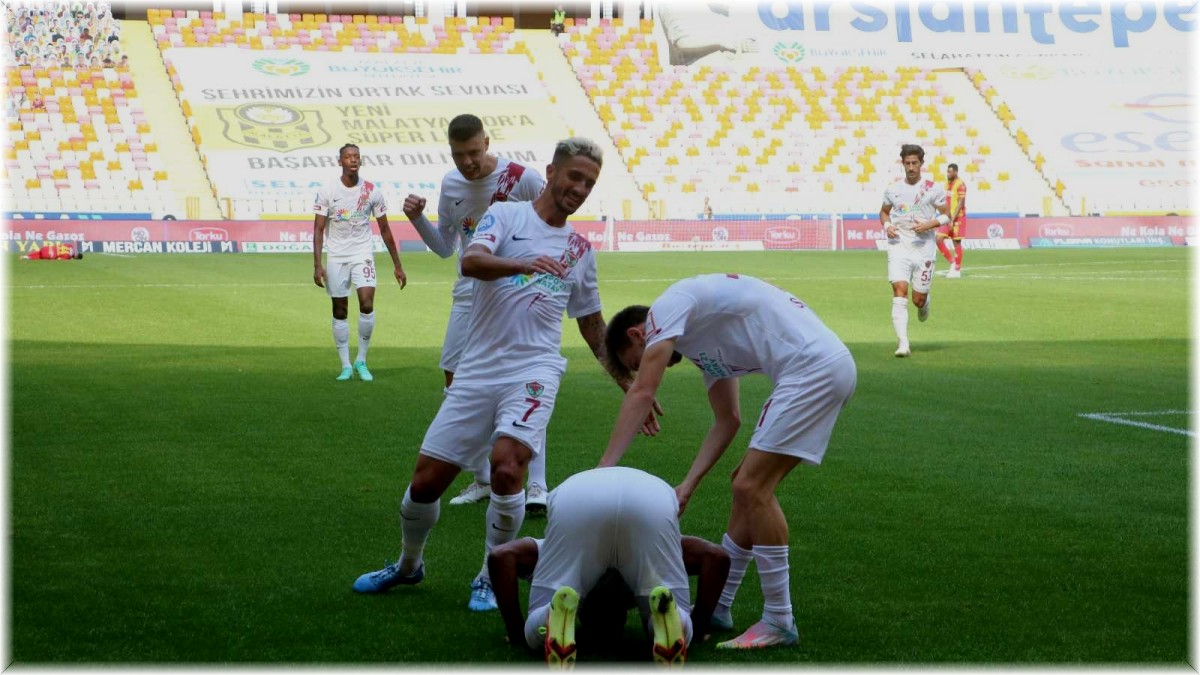 Süper Lig: Yeni Malatyaspor: 0 - Hatayspor: 1 (İlk yarı)