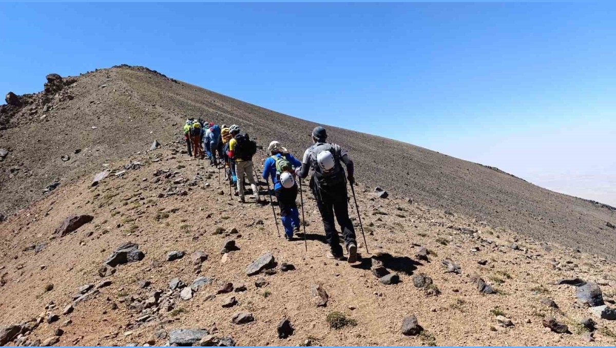 Süphan Dağı'nda Malazgirt zaferi tırmanışı başarıyla tamamlandı