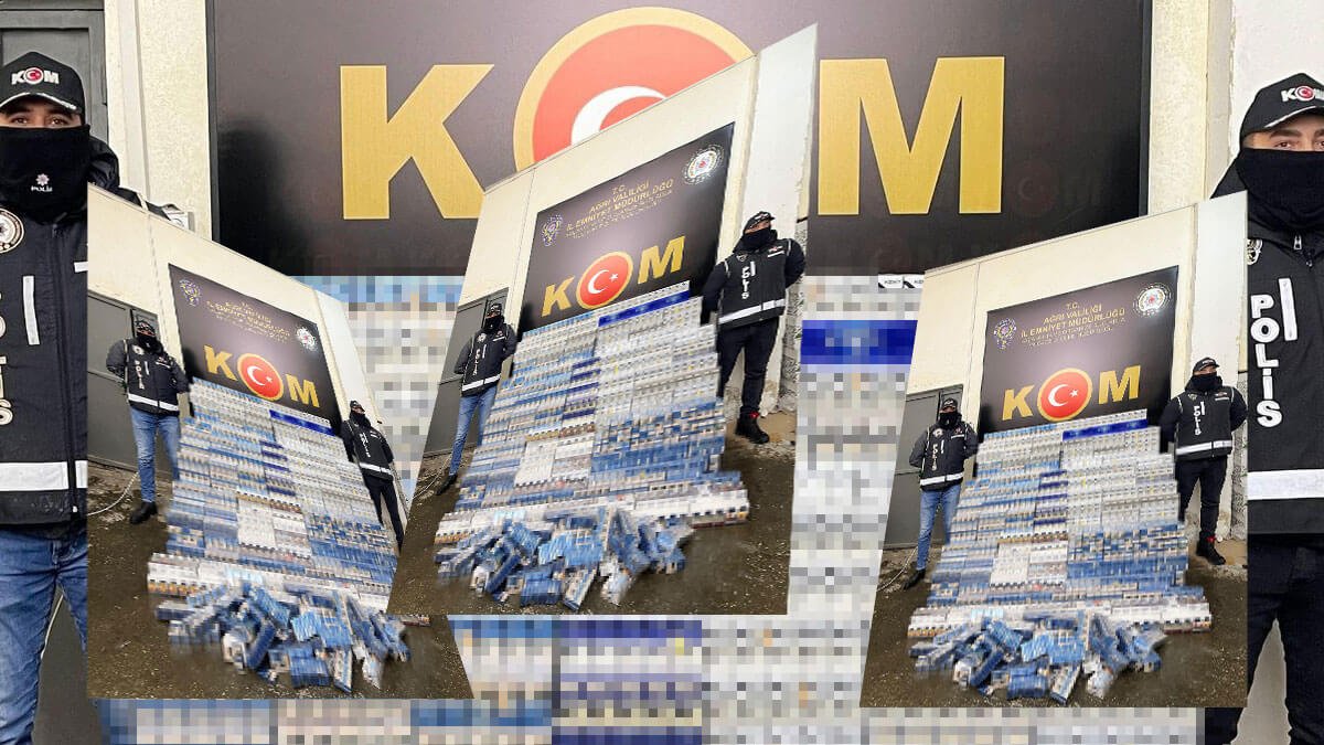 Şüpheli Araçta Büyük Kaçakçılık Operasyonu: Ağrı'da 10 Bin 400 Paket Sigara Yakalandı