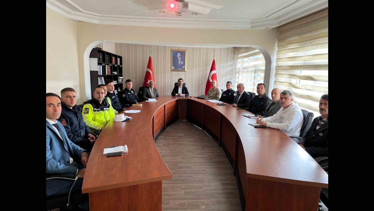 Susuz'da kış tedbirleri toplantısı yapıldı