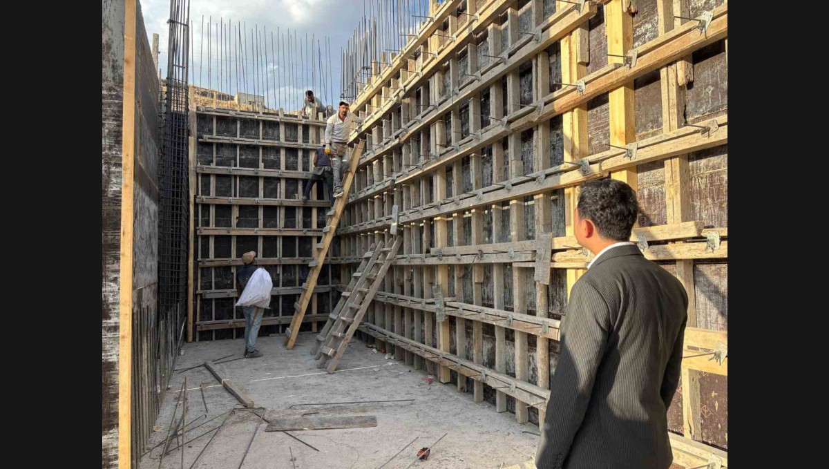 Susuz Yeni Devlet Hastanesi'nin yapımı sürüyor