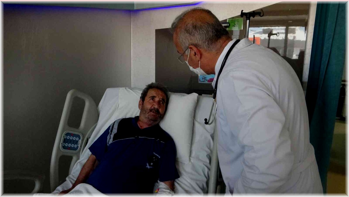 Şuuru kapalı halde hastaneye gelen vatandaş ameliyatla sağlığına kavuştu