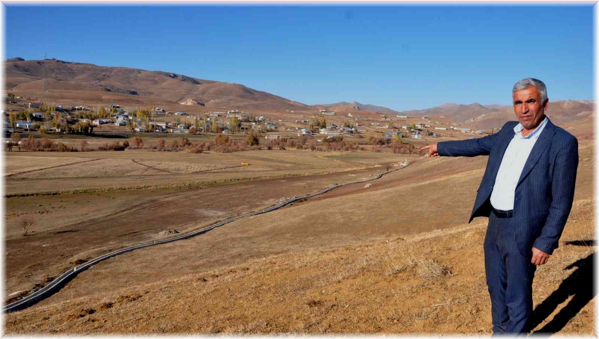 Suüstü köyünün 60 yıllık su kanalı sıkıntısı sona erdi