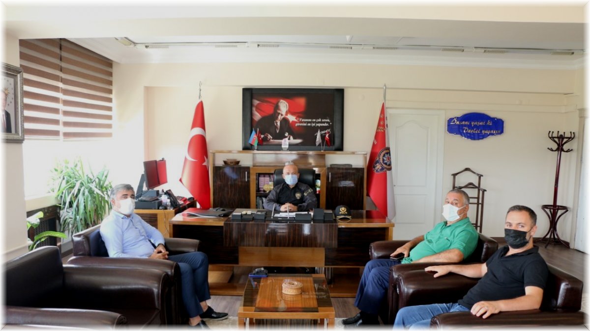 TADDEF’ten Emniyet Müdürüne hayırlı olsun ziyareti