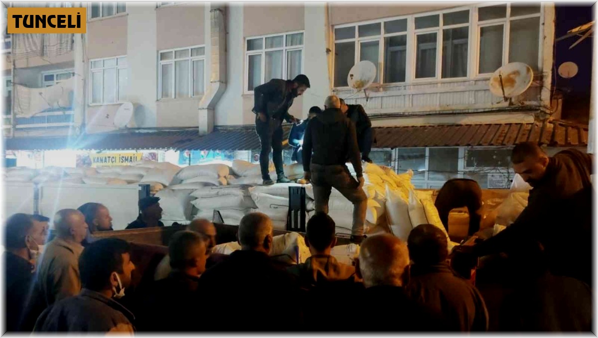 TAHAP'tan Tunceli'deki arıcılara indirimli şeker desteği