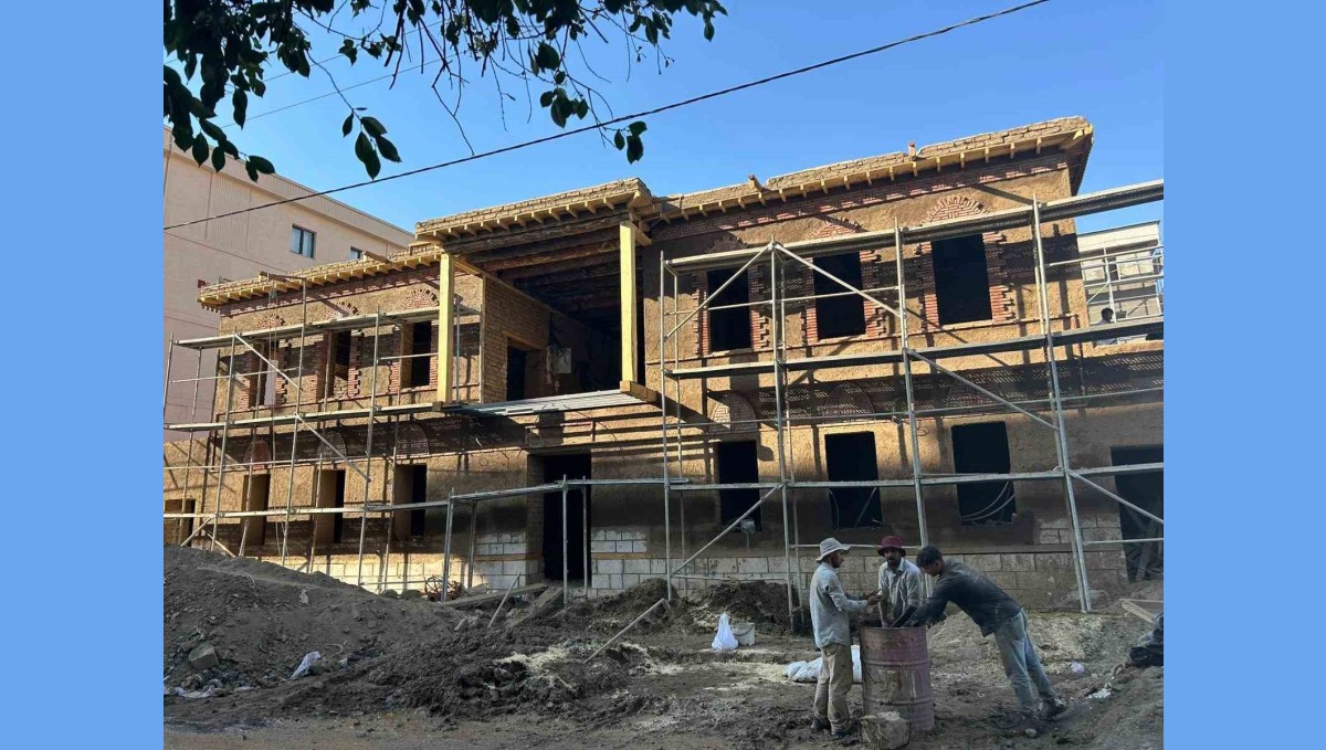 Tahir Paşa Konağı'nda çalışmalar yüzde 85'e ulaştı