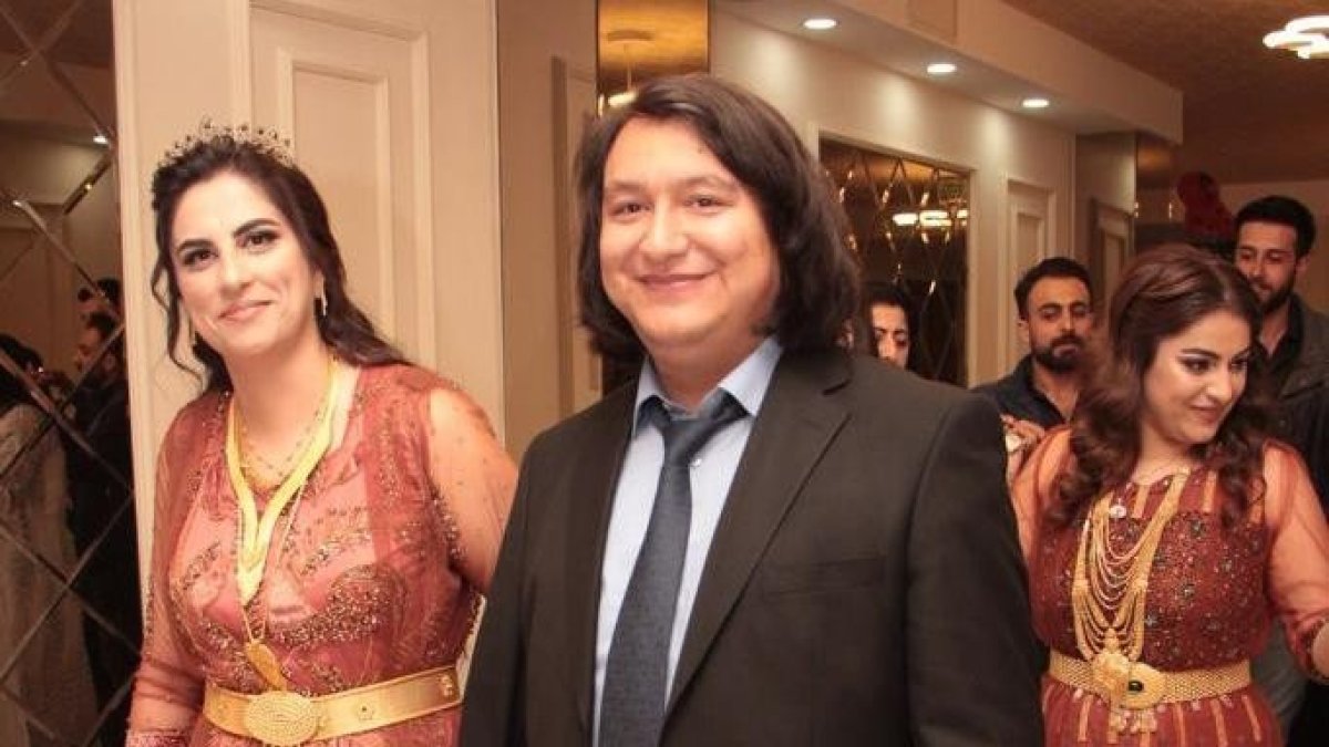 Takısız düğün yaptılar