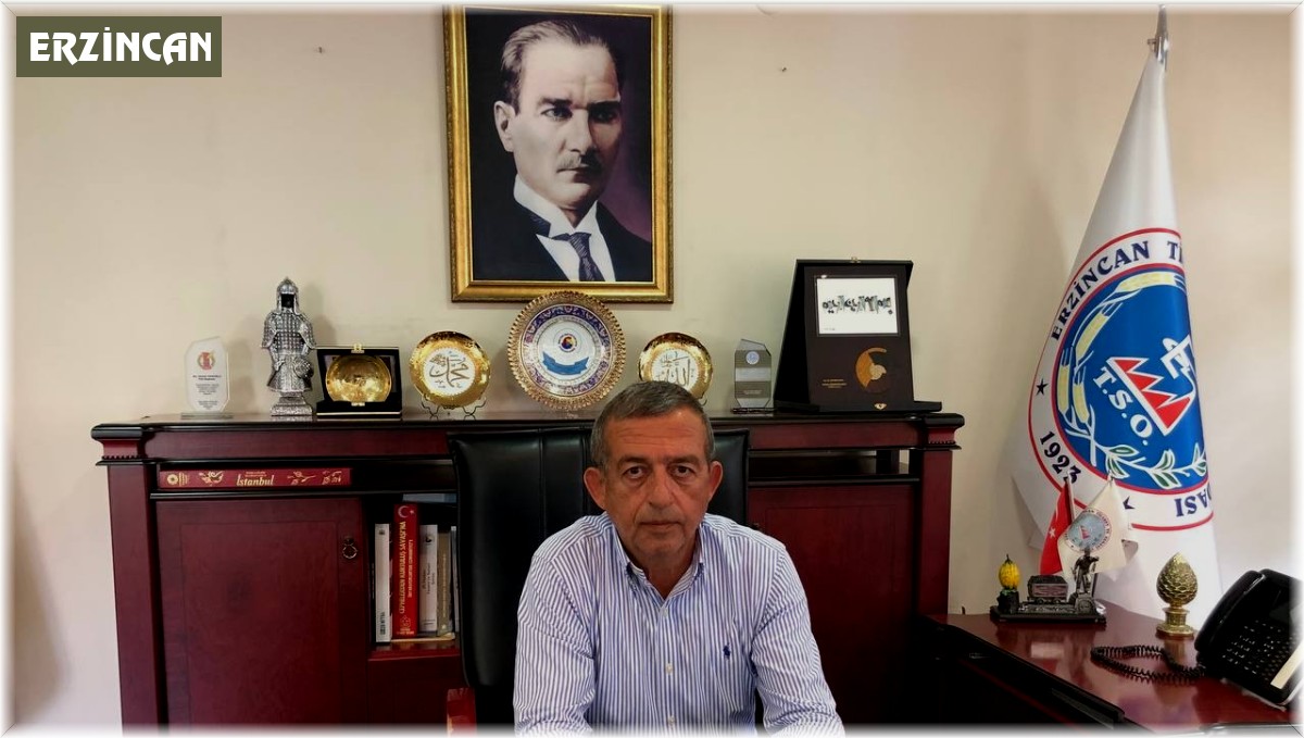 Tanoğlu, Erzincan TSO Başkanlığına yeniden aday olduğunu açıkladı