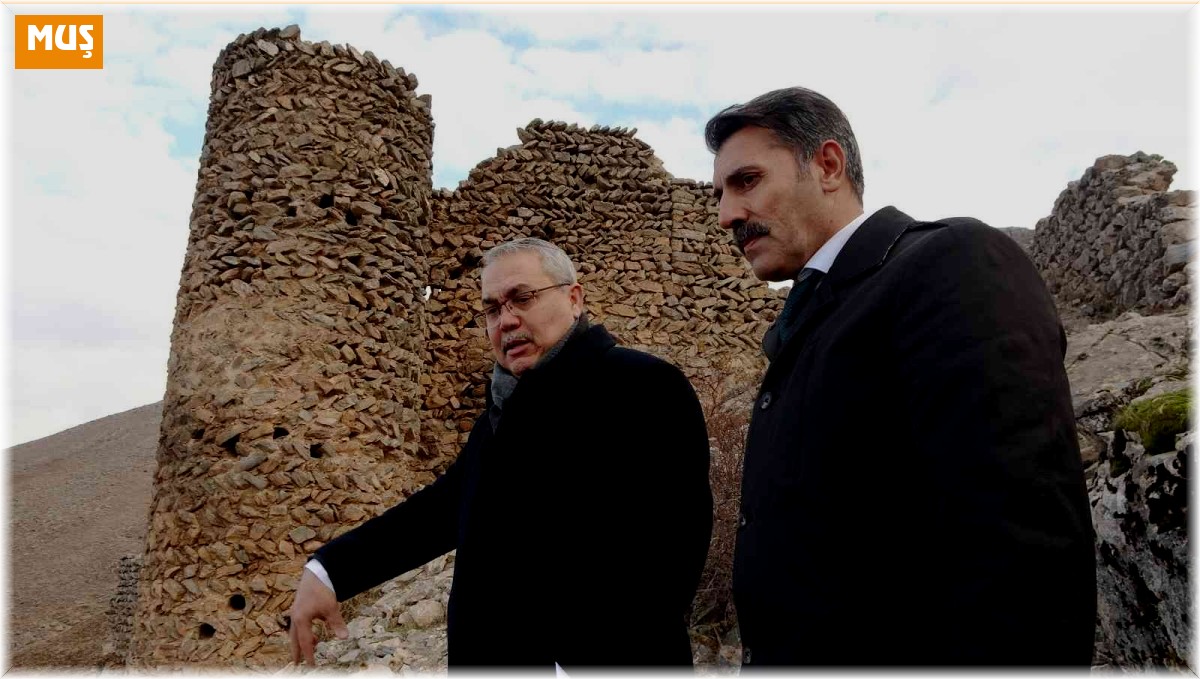 Tarihi Haspet Kalesi turizme kazandırılıyor