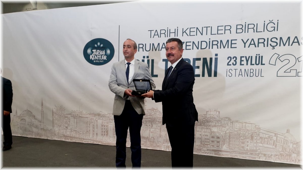 Tarihi Kentler Birliğinden Battalgazi Belediyesi'ne ödül