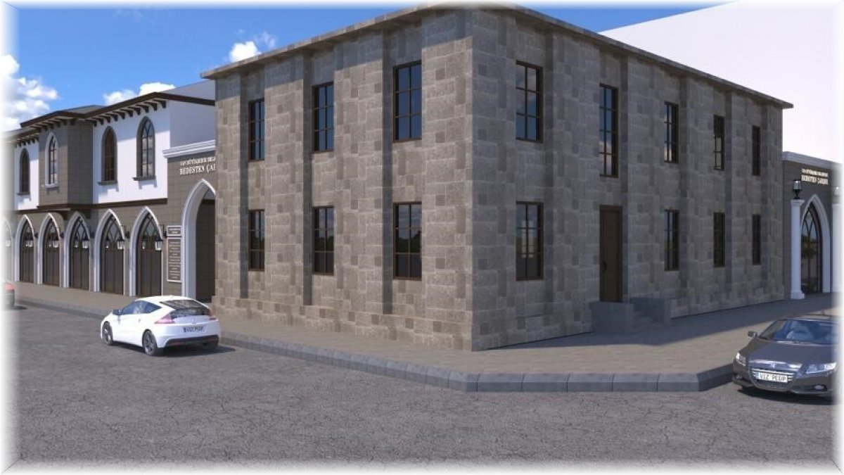 Tarihi tekel binası, Van'ın turizm merkezi oluyor