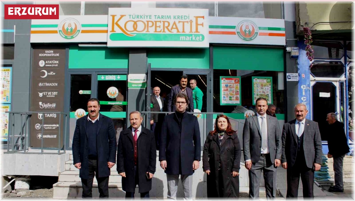 Tarım Kredi Kooperatifi market açılışı gerçekleştirildi