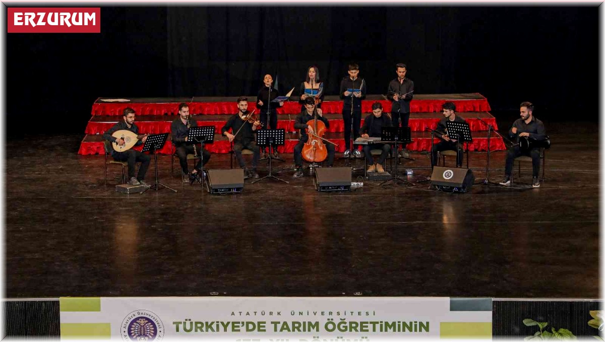 Tarım öğretiminin 177. Yılı Atatürk Üniversitesi'nde kutlandı