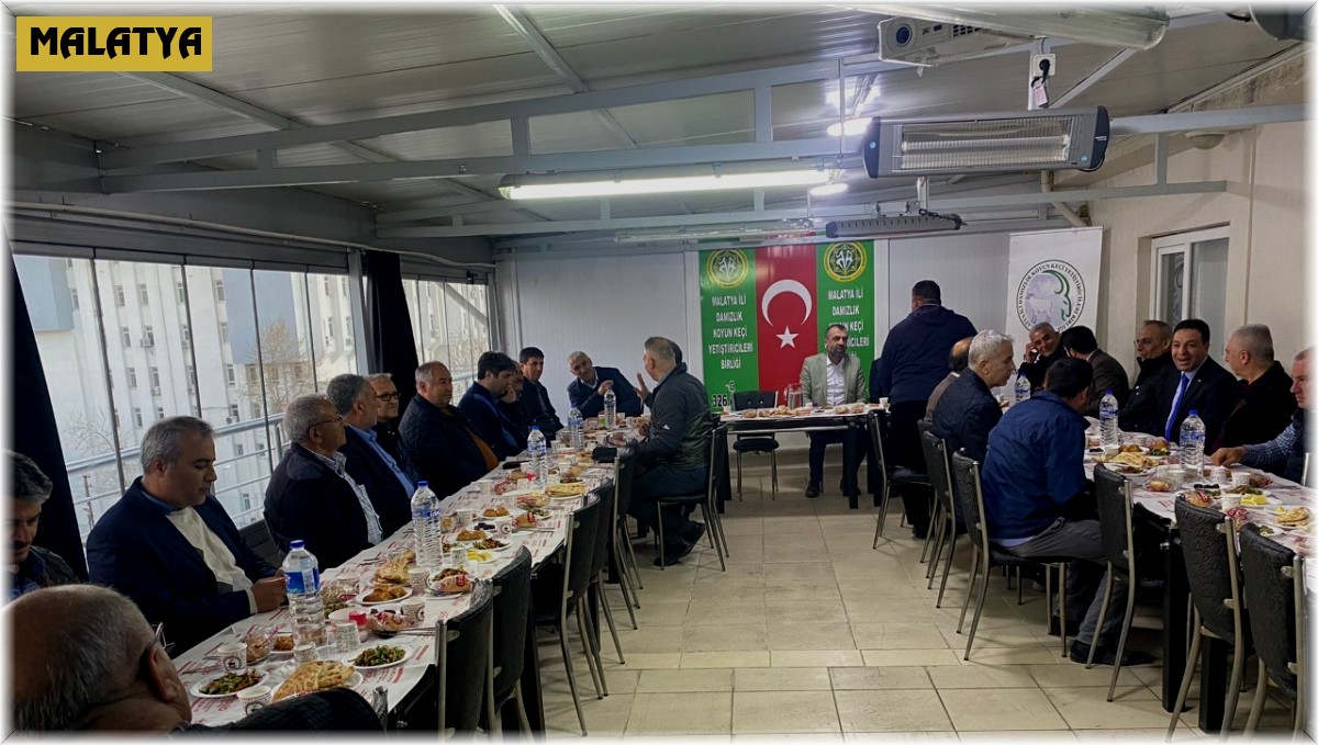 Tarım paydaşları iftar programında bir araya geldi