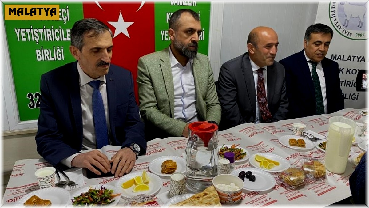 Tarım platformu üyeleri iftarda bir araya geldi