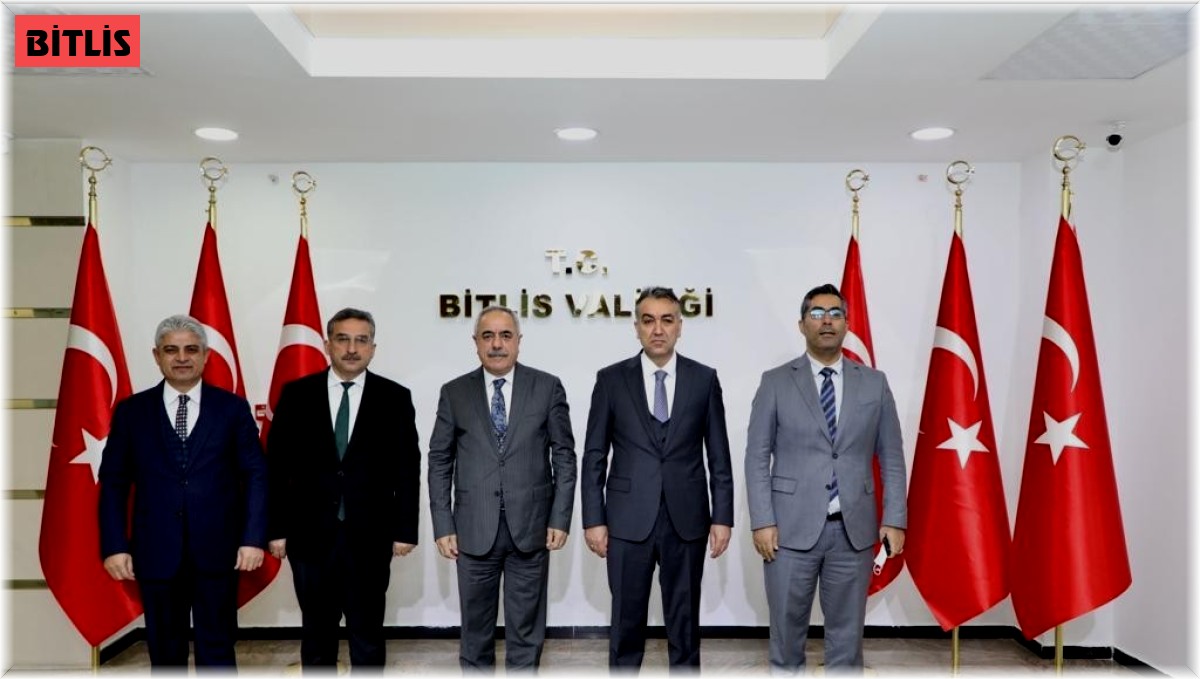 Tarım ve Orman Bakan Yardımcısı Tunç Bitlis'te