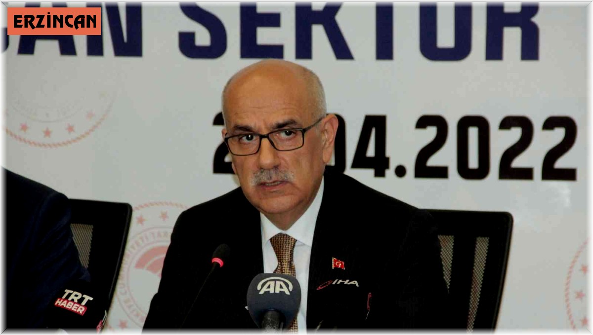 Tarım ve Orman Bakanı Kirişci, Erzincan'da Tarım Sektör Temsilcileri Toplantısında katıldı