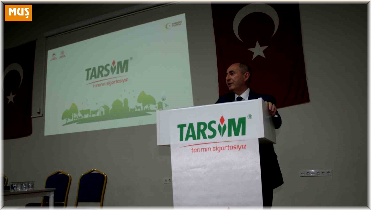 TARSİM yetkilileri Bulanık'ta çiftçilerle buluştu