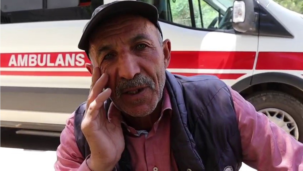 Taş ocağında yaşanan göçükte madende bulunan işçi o onları anlattı