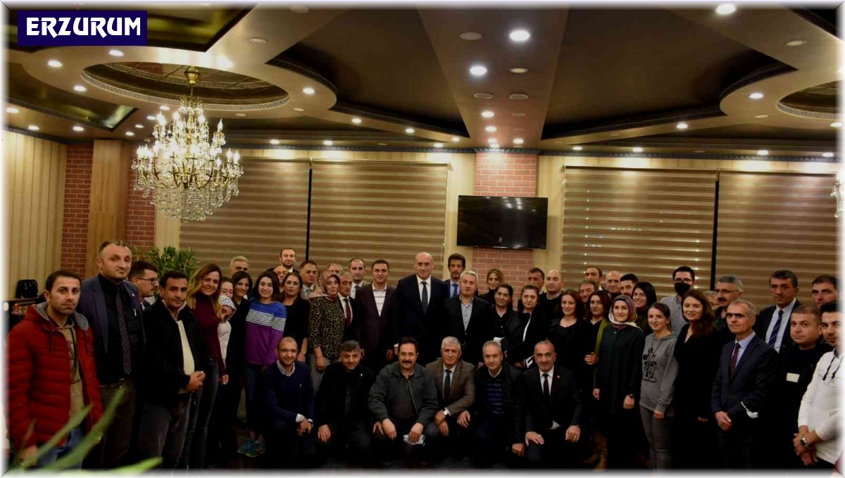 Taşkesenligil'i veda yemeği ile uğurladılar