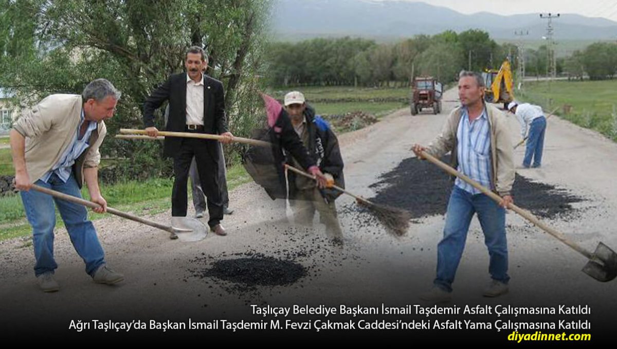 Taşlıçay Belediye Başkanı Kravatı Çıkardı, Küreği Eline Aldı