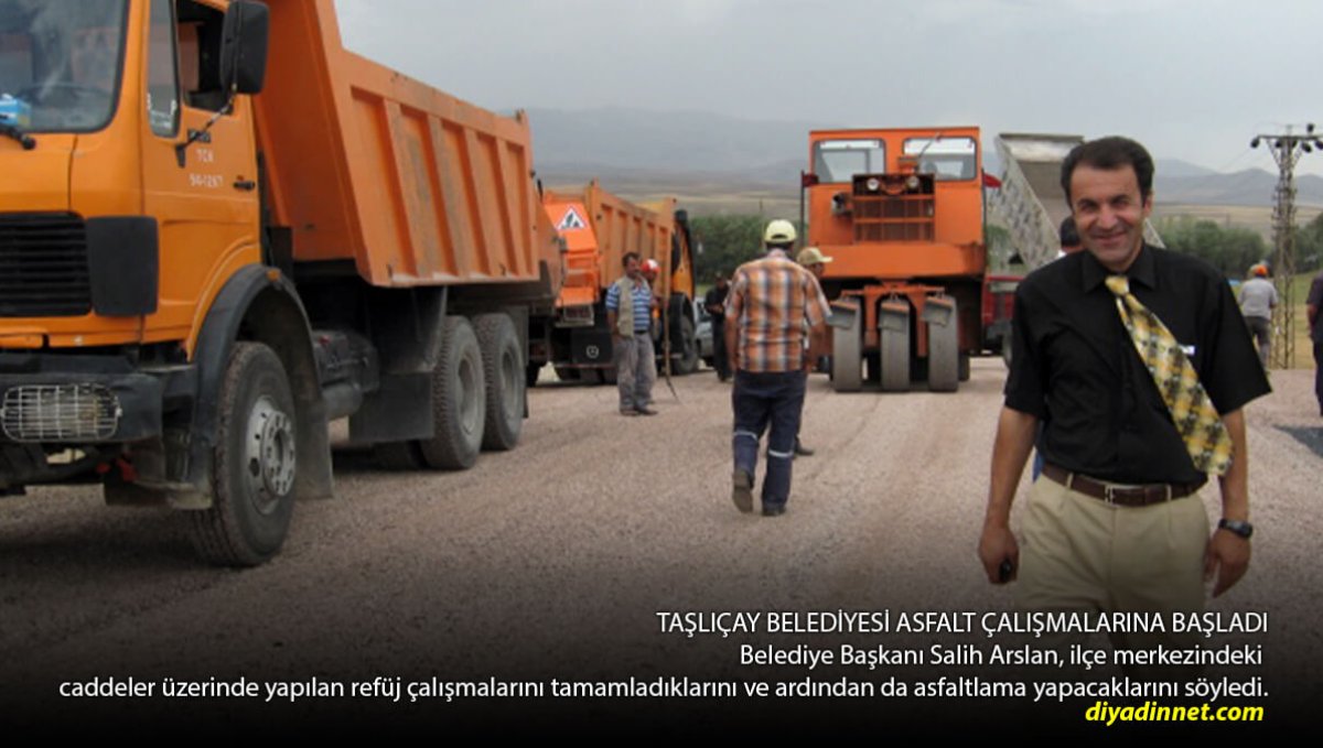 Taşlıçay Belediye Başkanı'ndan Asfalt Sözü: 'Bitirmeden Tatile Gitmeyeceğim'