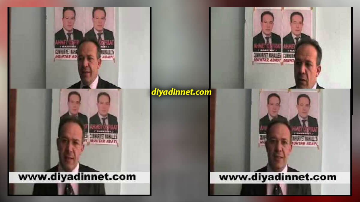 TAŞLIÇAY Cumhuriyet Mahallesi "muhtar adayı" AHMET ÖZFIRAT'tan hizmet vurgusu