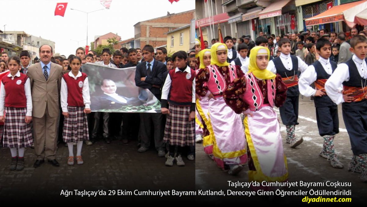 Taşlıçay'da 29 Ekim Coşkusu: Cumhuriyet Bayramı Törenlerle Kutlandı