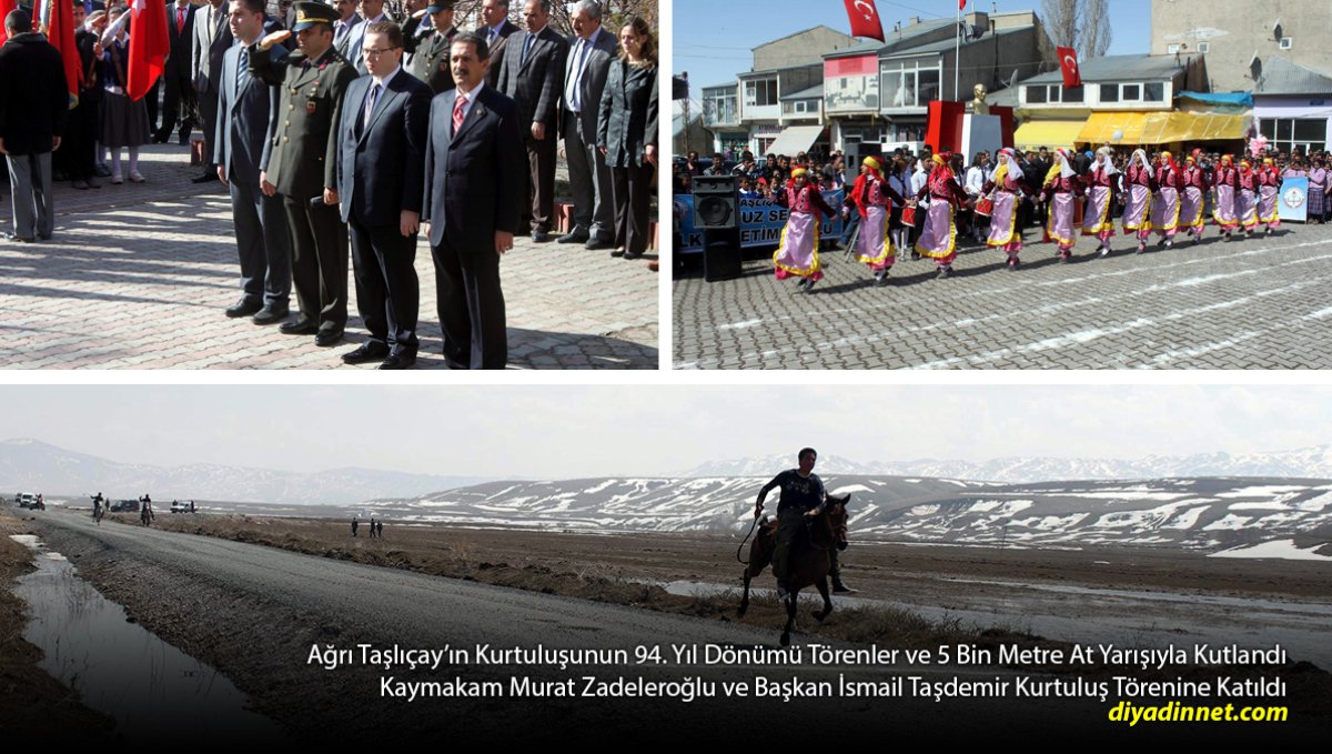 Taşlıçay'da 94. Yıl Coşkusu: Kurtuluş Canlandırıldı, At Yarışları Düzenlendi