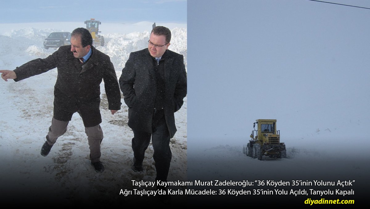 Taşlıçay'da Çığ ve Tipi Engeli: 5 Metreyi Aşan Kar Ulaşımı Kesti