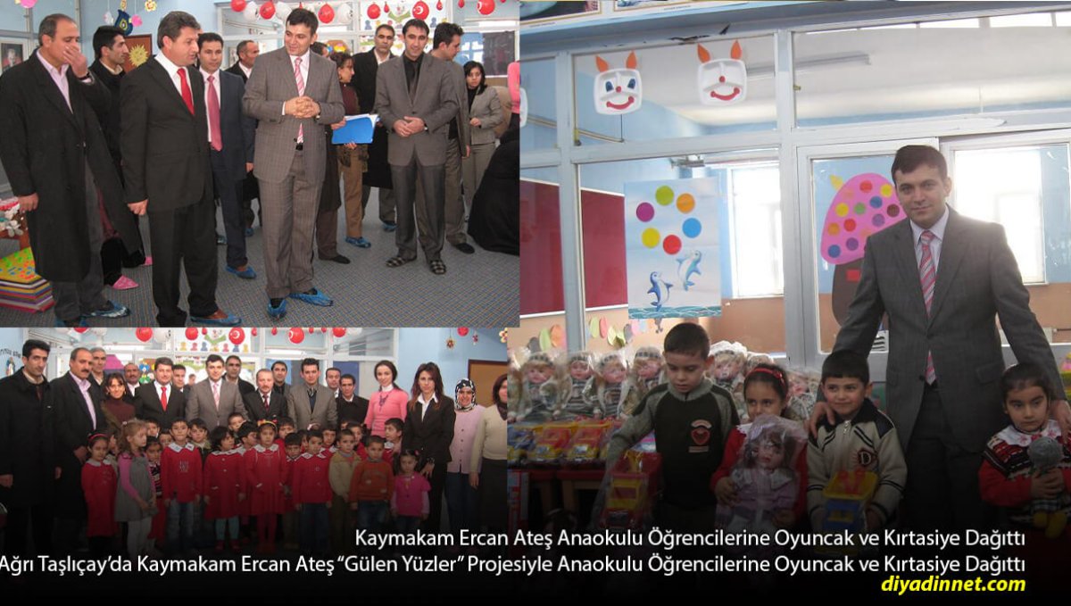 Taşlıçay'da Çocukların Yüzünü Güldüren Proje: Oyuncak ve Kırtasiye Desteği