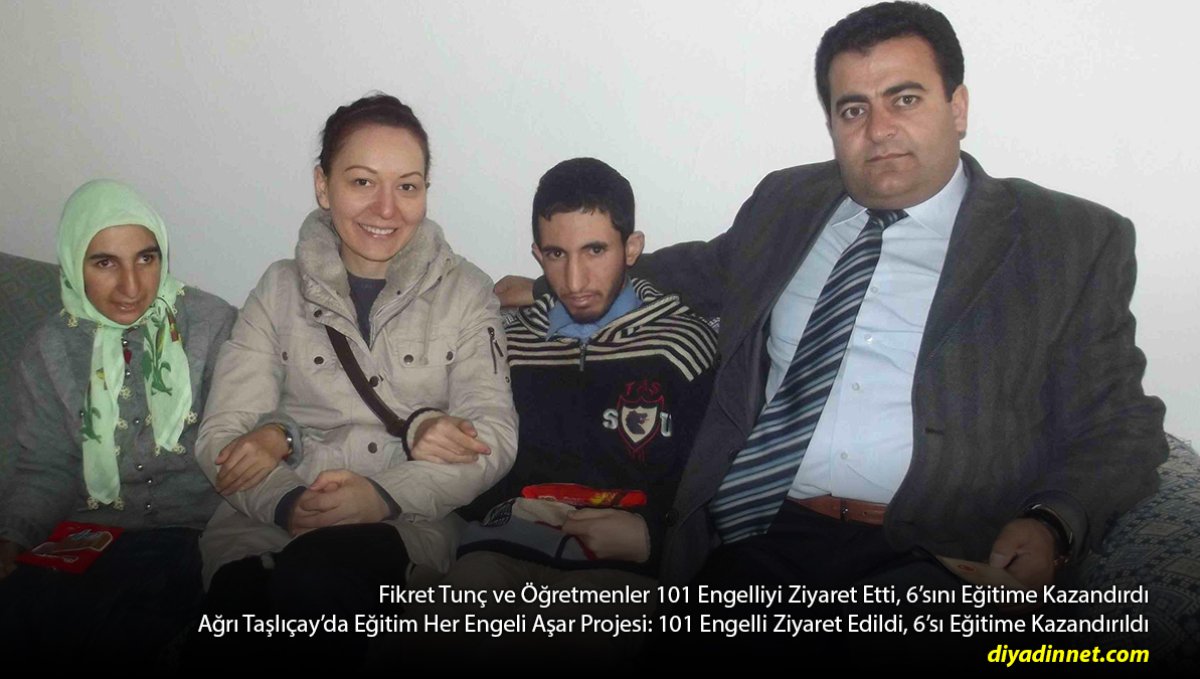 Taşlıçay'da Dikkat Çeken Proje: 101 Engelli Ziyaret Edildi, 6'sı Eğitime Kazandırıldı