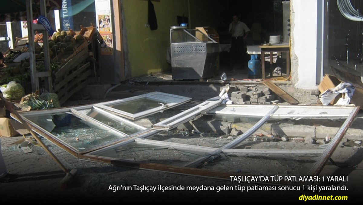 Taşlıçay'da Lokantada Korkutan Patlama: Tüp Alev Aldı, İş Yeri Sahibi Yaralandı
