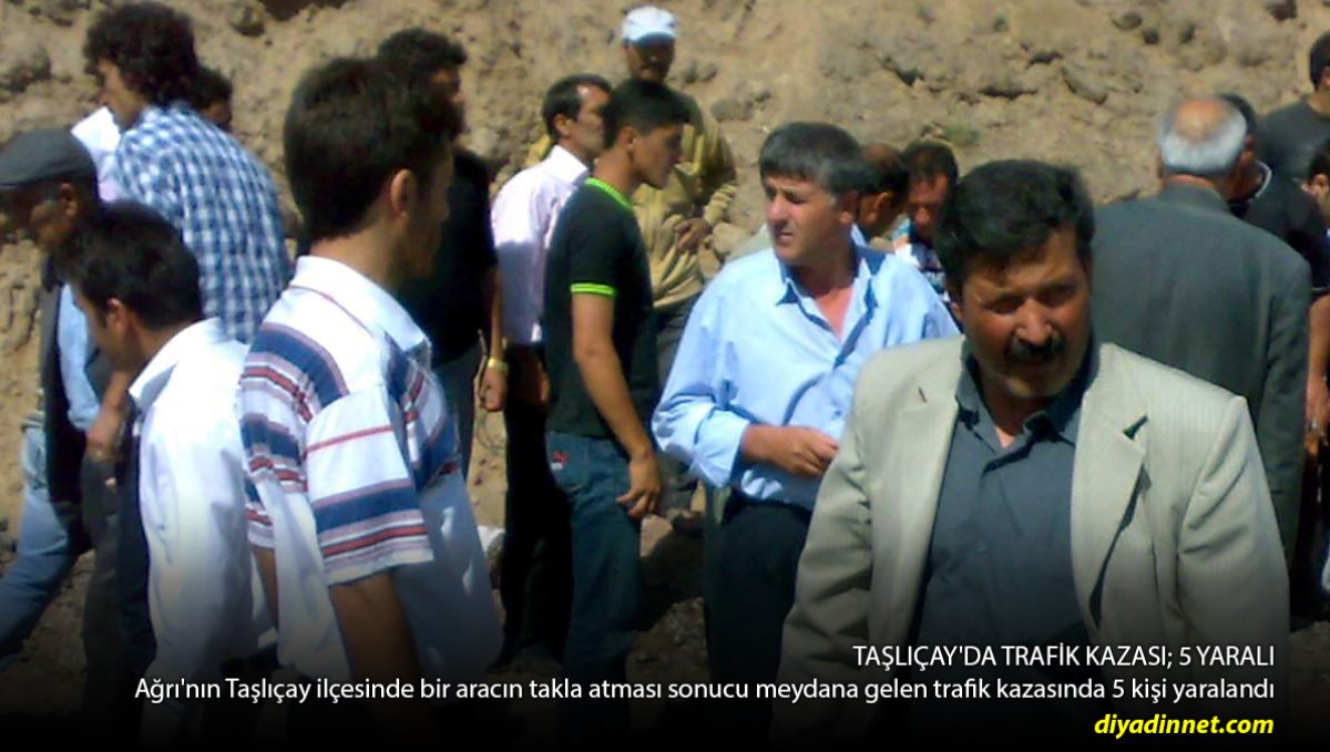 Taşlıçay'da Otomobil Takla Attı: 5 Kişi Yaralandı