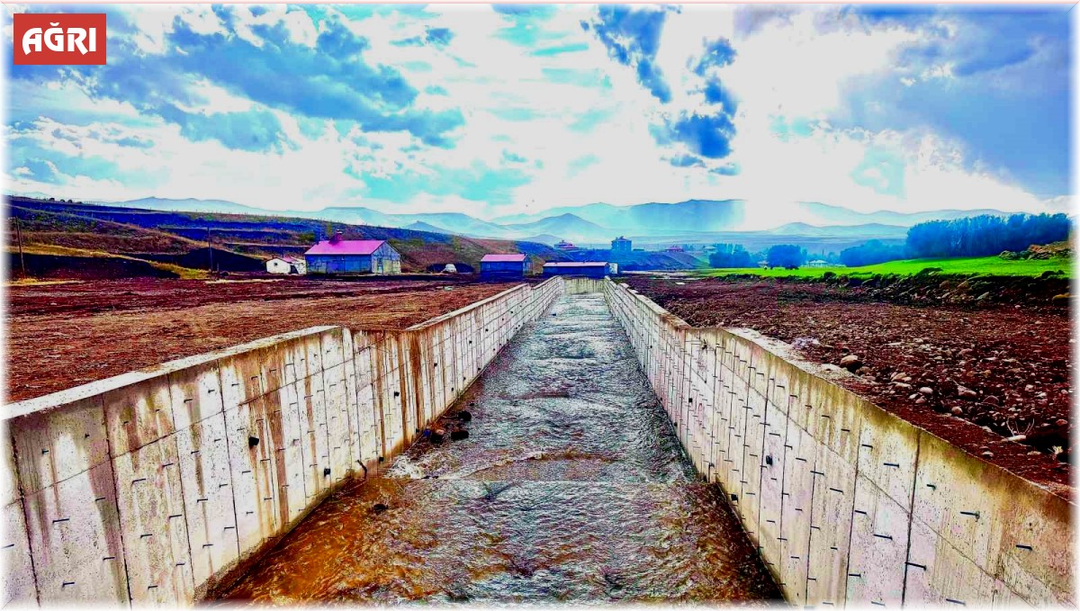 Taşlıçay dere ıslahı projesi tamamlandı