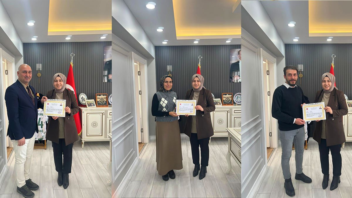 Taşlıçay İlçe Nüfus Müdürlüğü’nden il birinciliği: Personel başarı belgesiyle ödüllendirildi