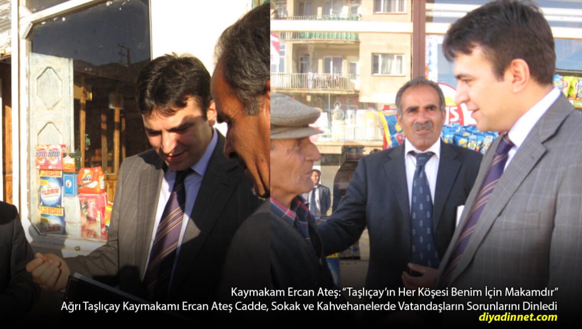 Taşlıçay Kaymakamı Makamını Sokağa Taşıdı: "Her Köşe Benim İçin Makamdır"
