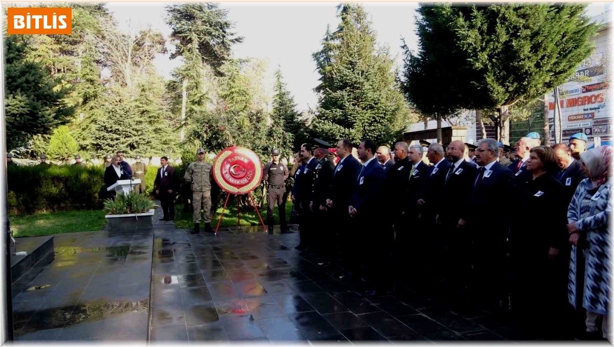 Tatvan'da 10 Kasım Atatürk'ü Anma Günü