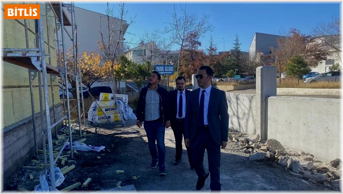 Tatvan'da 112 istasyonlarının yapımı devam ediyor