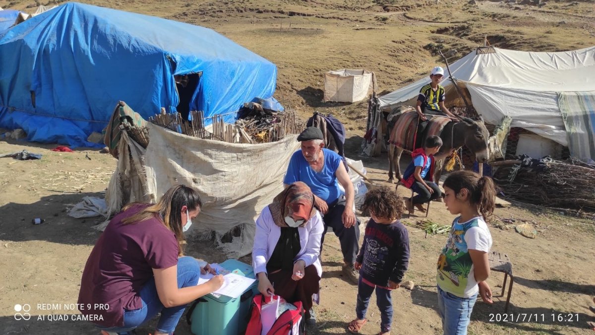Tatvan'da aşı çalışması devam ediyor