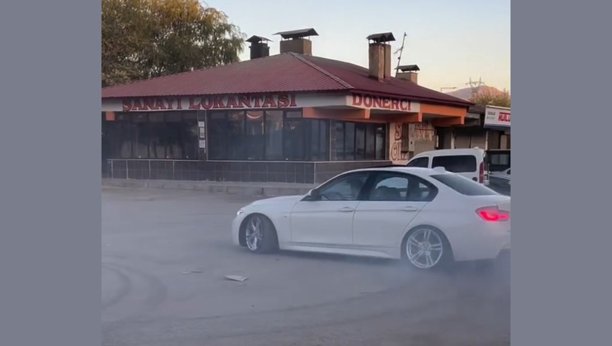 Tatvan'da drift yapan sürücüye 46 bin TL ceza