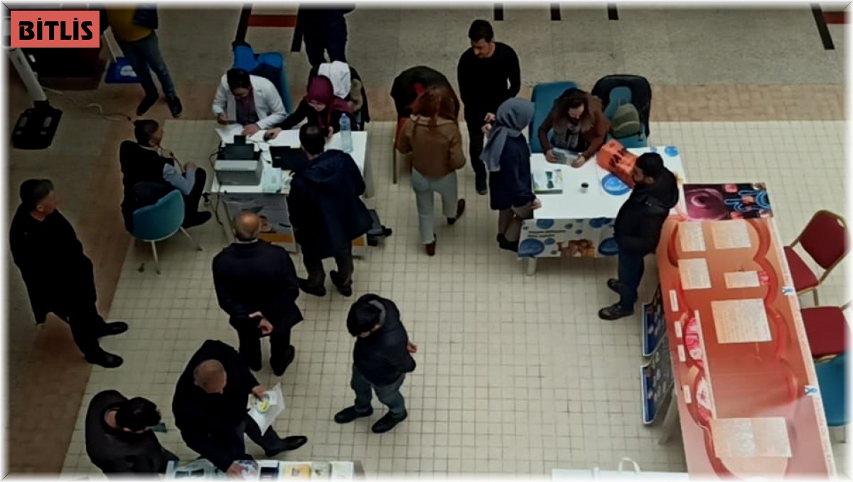 Tatvan'da Kanser Haftasında "Bilgilendirme Standı" açıldı