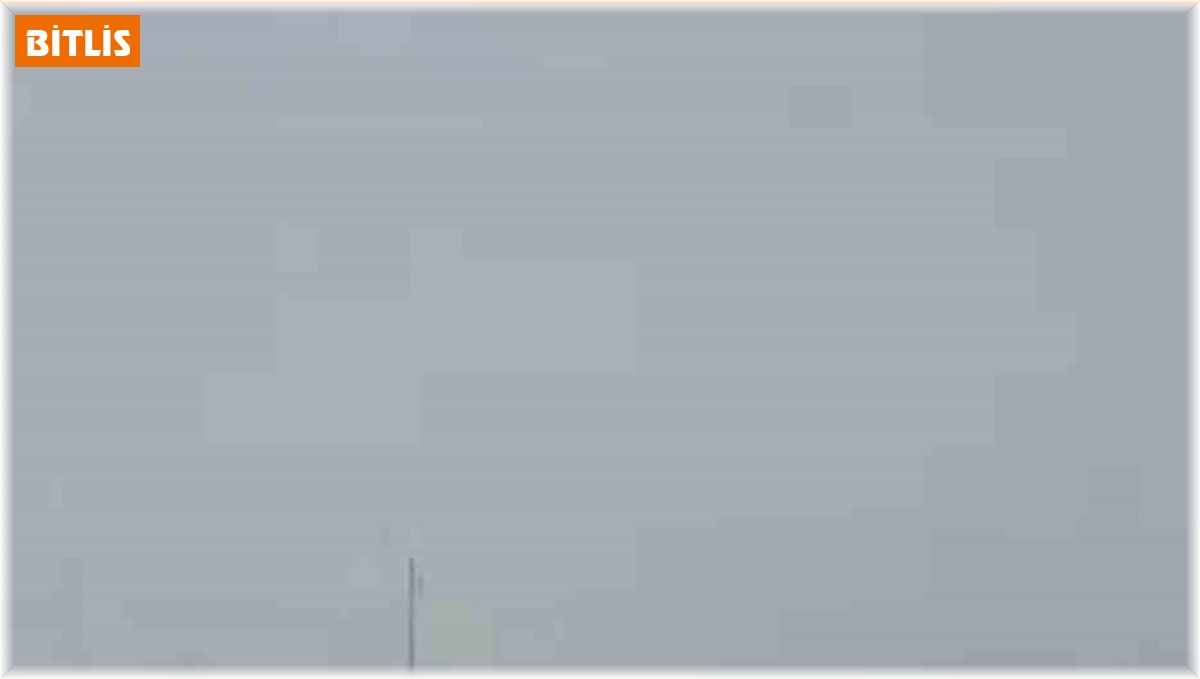 Tatvan'da kar yağışından dolayı köy yolları kapandı