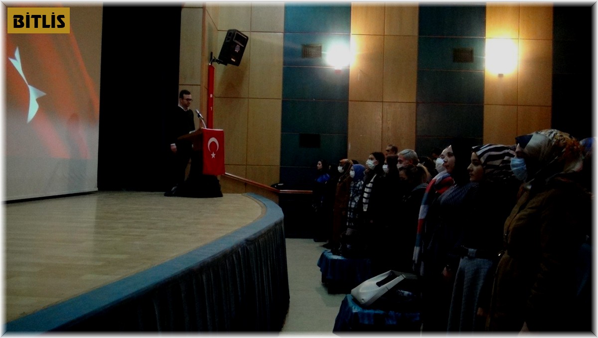 Tatvan'da madde bağımlılığının zararların anlatıldı