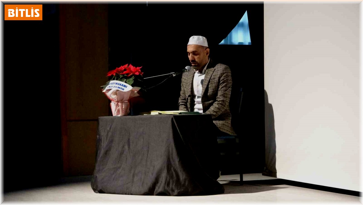 Tatvan'da "Mevlid-i Nebi" programı düzenlendi