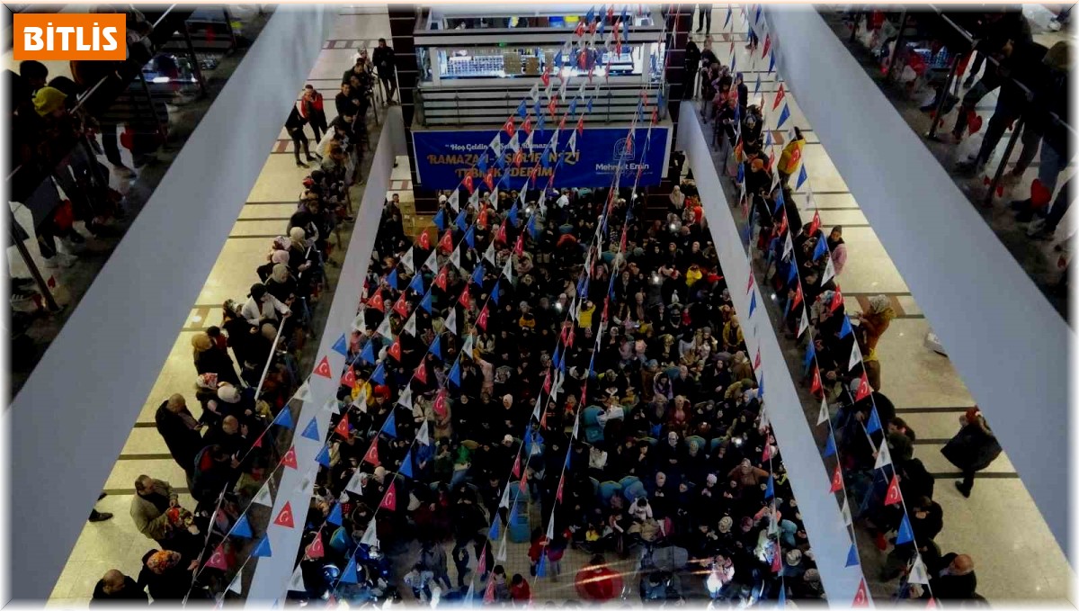 Tatvan'da Ramazan etkinlikleri devam ediyor